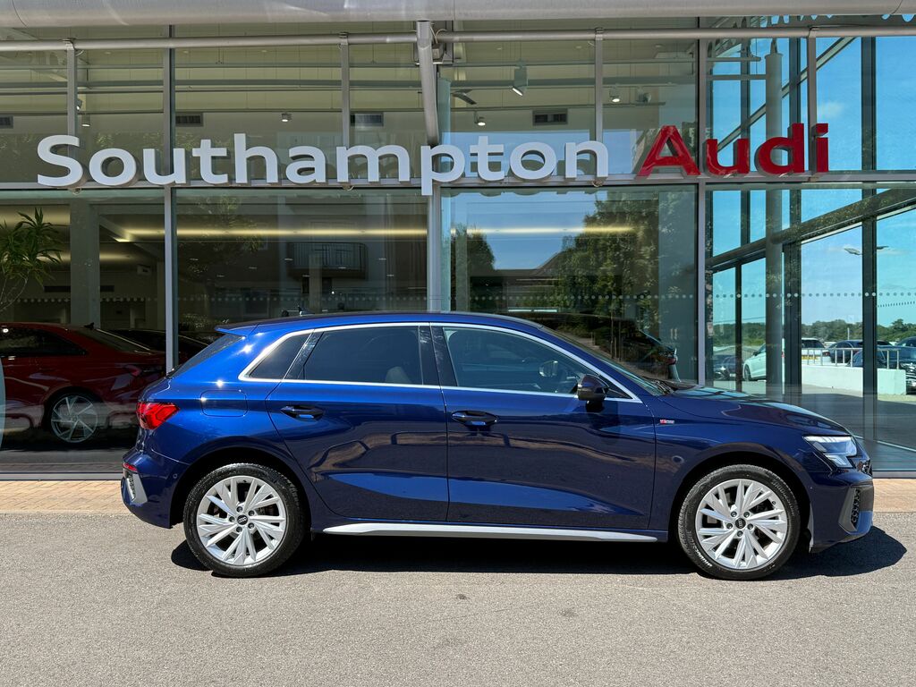 Audi A3 S Line Blue #4