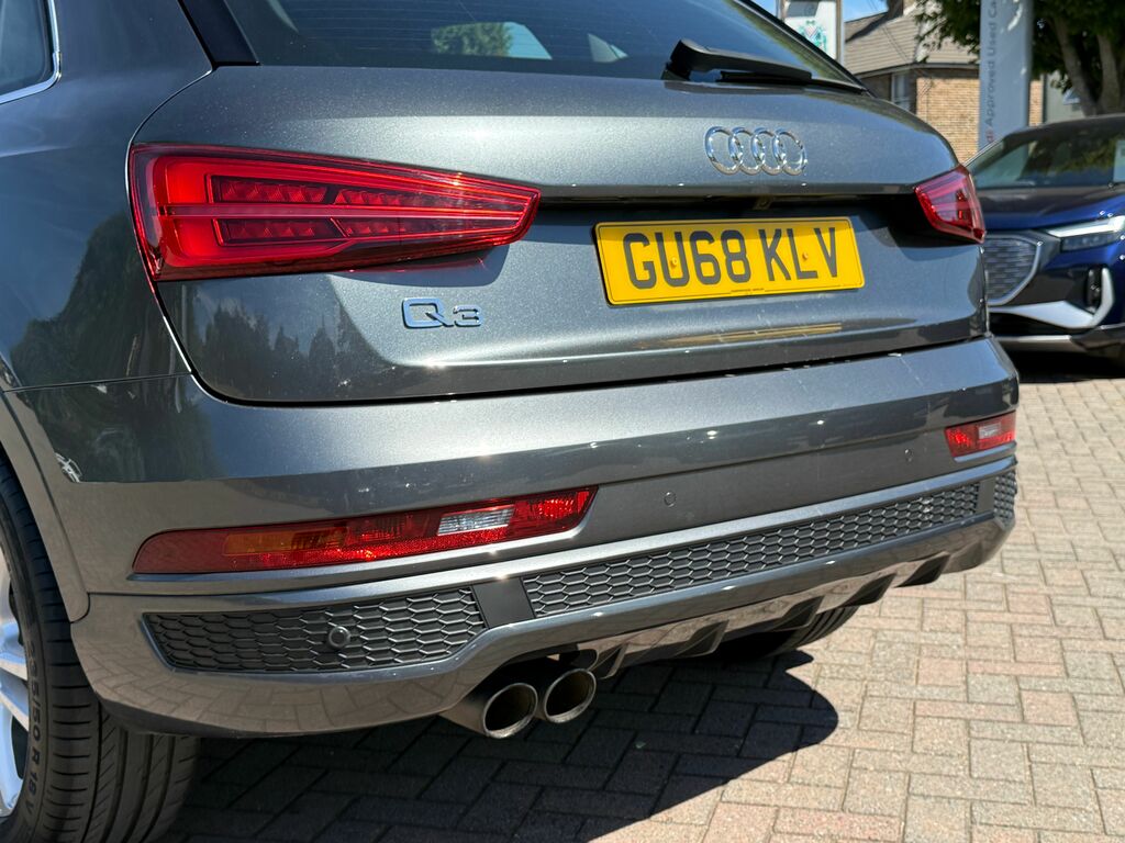 Audi Q3 2.0 Tfsi Black Edition S Tronic Quattro Euro 6 S Red #46