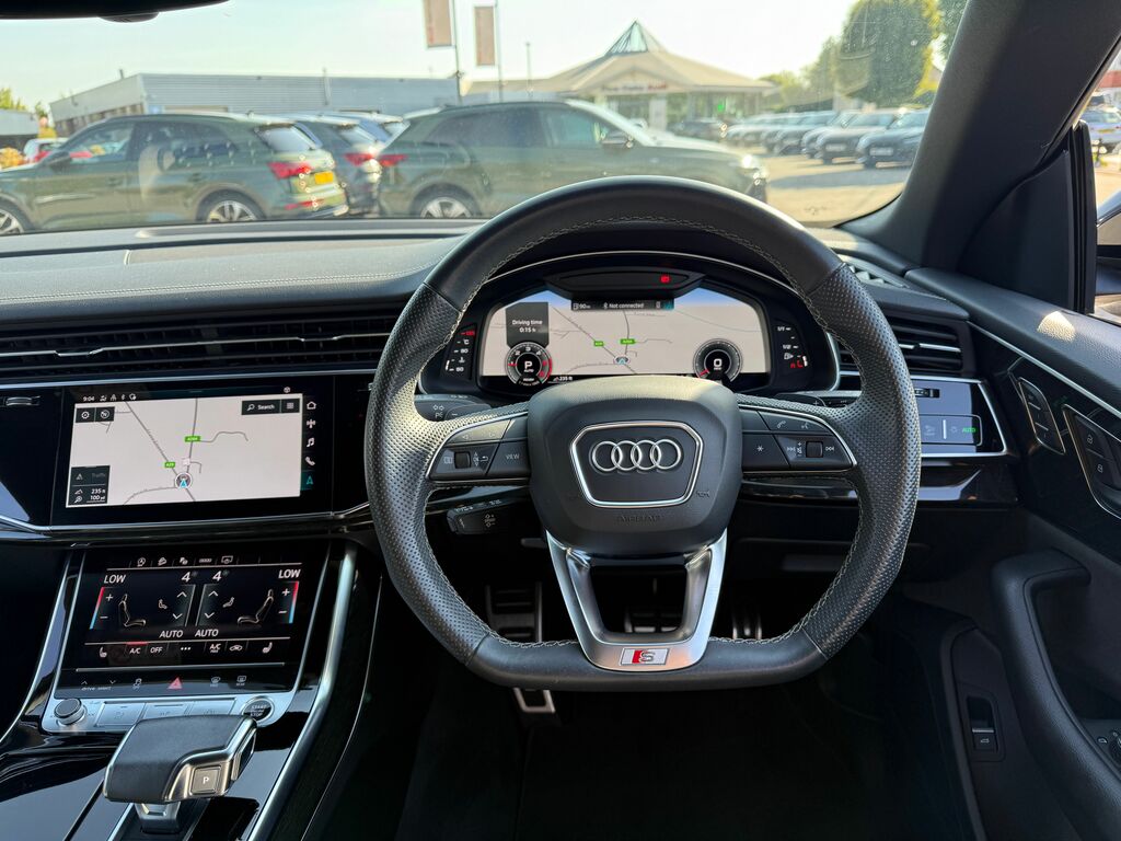 Audi Q8 Black Edition Blue #6