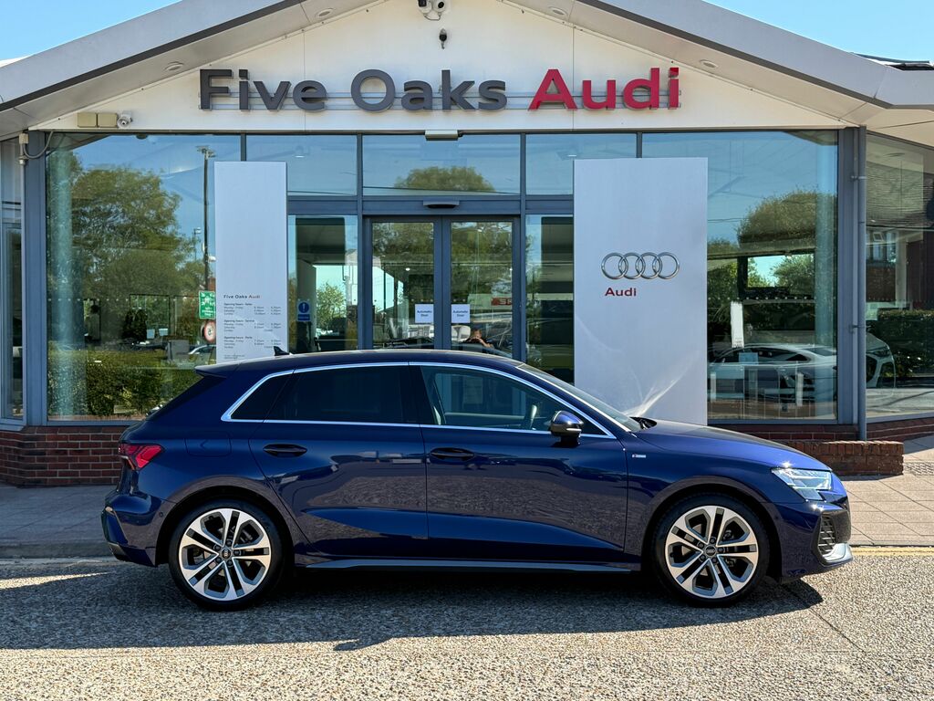 Audi A3 S Line BU75ZJZ Blue #2