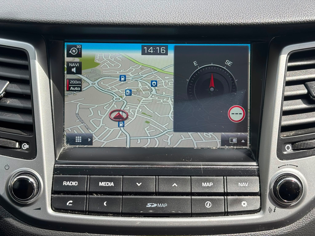 Hyundai Tucson 1.6 Gdi Blue Drive Se Nav Suv Eu Grey #3