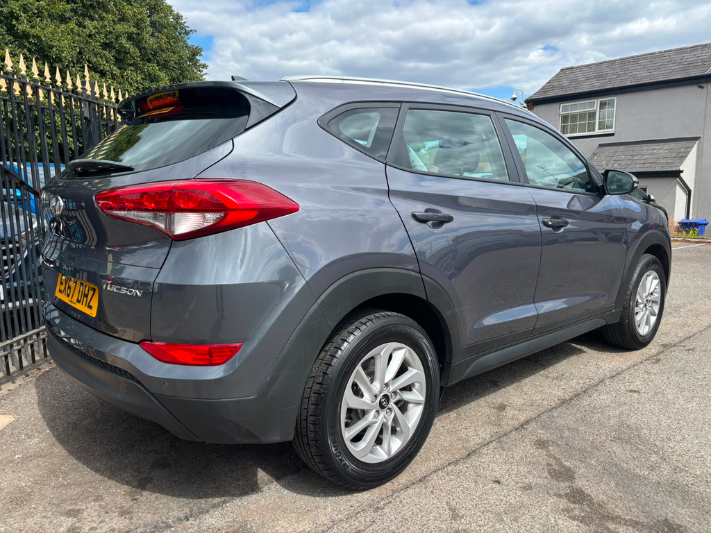 Hyundai Tucson 1.6 Tucson Se 1.6 Gdi 132Ps Bd 2017 Black #12