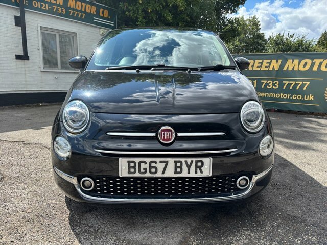 Fiat 500 1.2 Lounge Hatchback Dualogic Euro 6 S Black #2