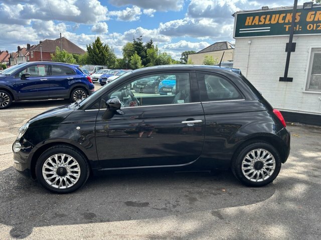 Fiat 500 1.2 Lounge Hatchback Dualogic Euro 6 S Black #4