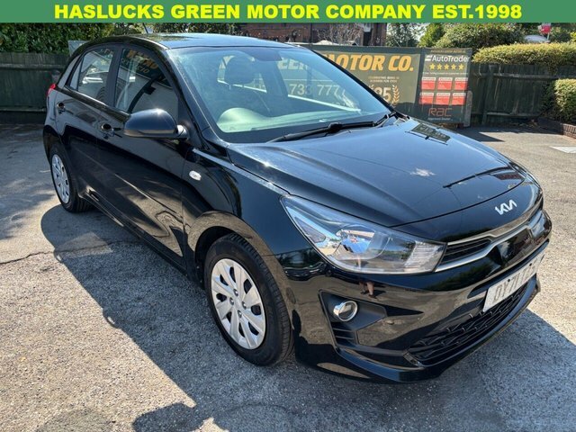 Kia RIO 1.2 1 Hatchback Euro 6 Ss 83 Black