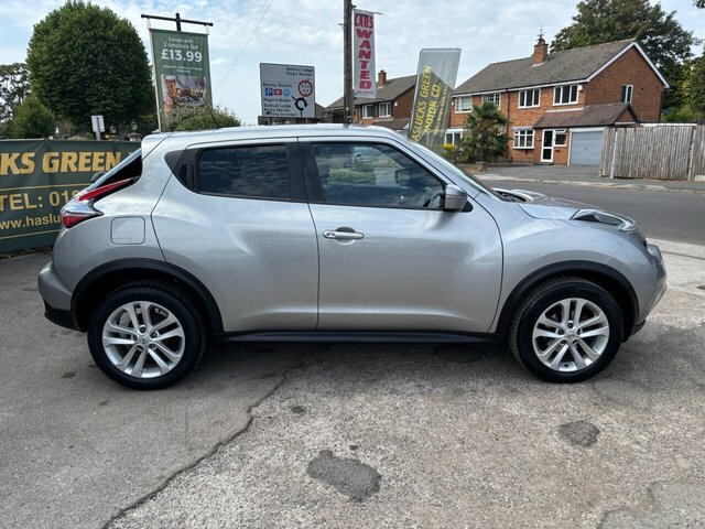 Nissan Juke 1.2 Dig-t N-connecta Suv Euro 6 Silver #4