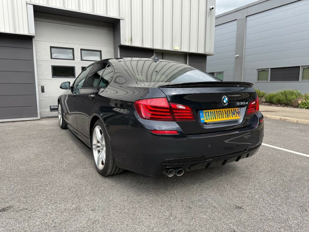 BMW 5 Series 530D M Sport Step Saloon Black #5