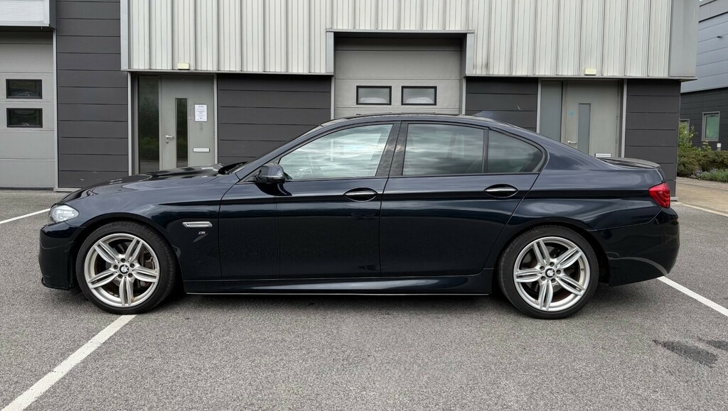 BMW 5 Series 530D M Sport Step Saloon Black #4