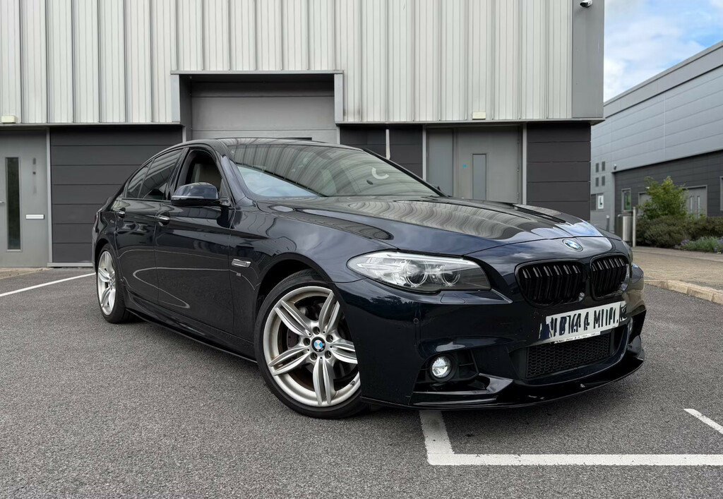 BMW 5 Series 530D M Sport Step Saloon Black