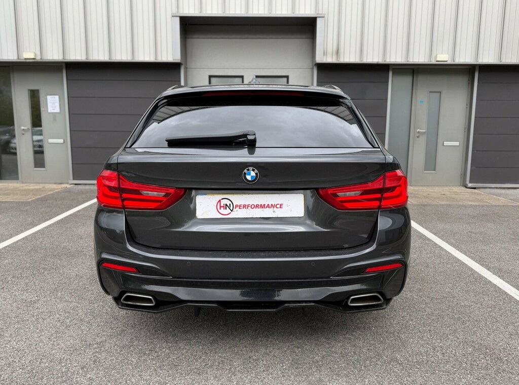 BMW 5 Series 520D M Sport Estate Grey #6