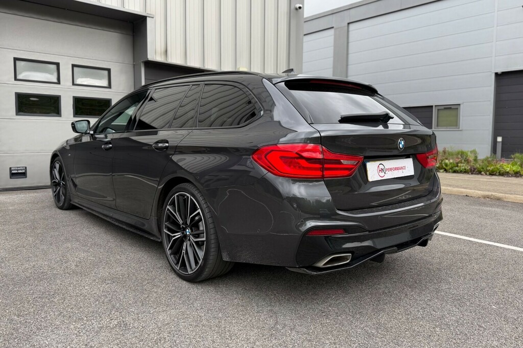 BMW 5 Series 520D M Sport Estate Grey #5