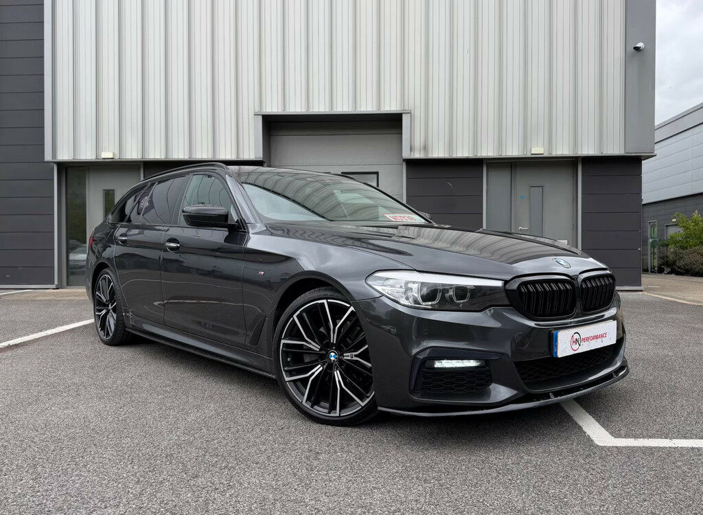BMW 5 Series 520D M Sport Estate Grey