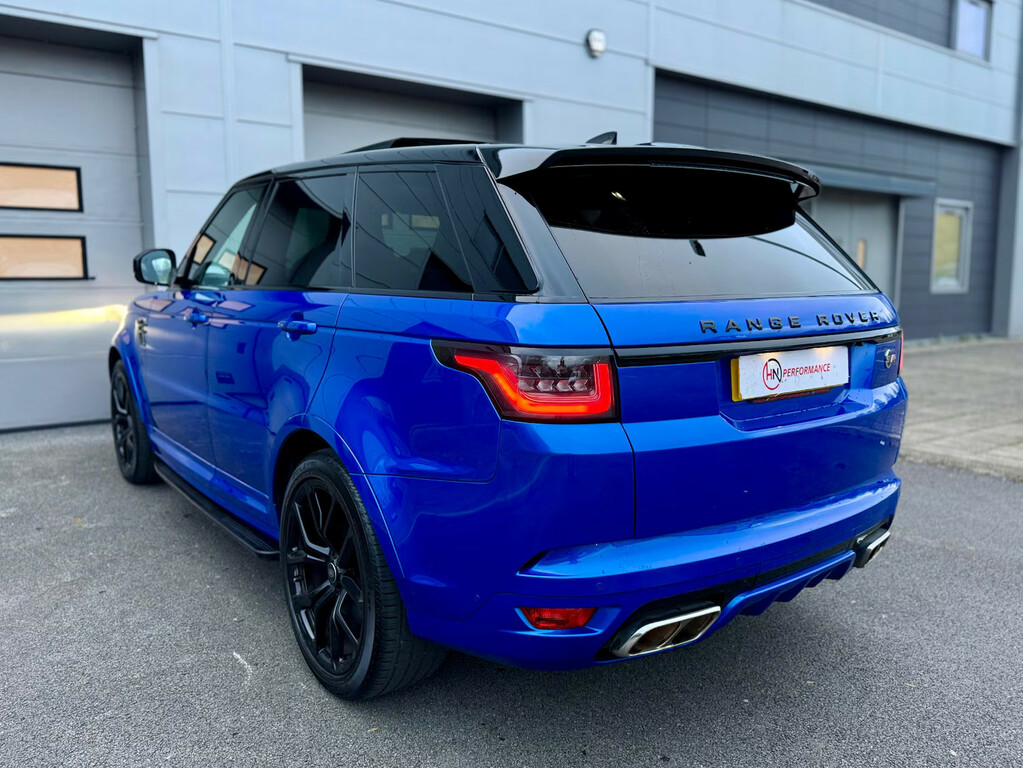 Land Rover Range Rover Sport 5.0 V8 S C 575 Svr Estate Blue #5