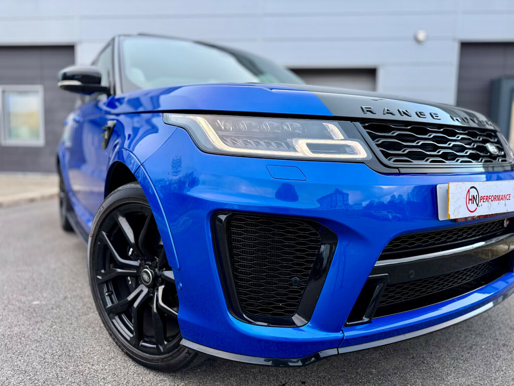 Land Rover Range Rover Sport 5.0 V8 S C 575 Svr Estate Blue #2