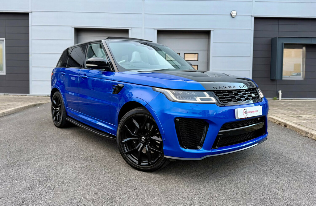 Land Rover Range Rover Sport 5.0 V8 S C 575 Svr Estate Blue