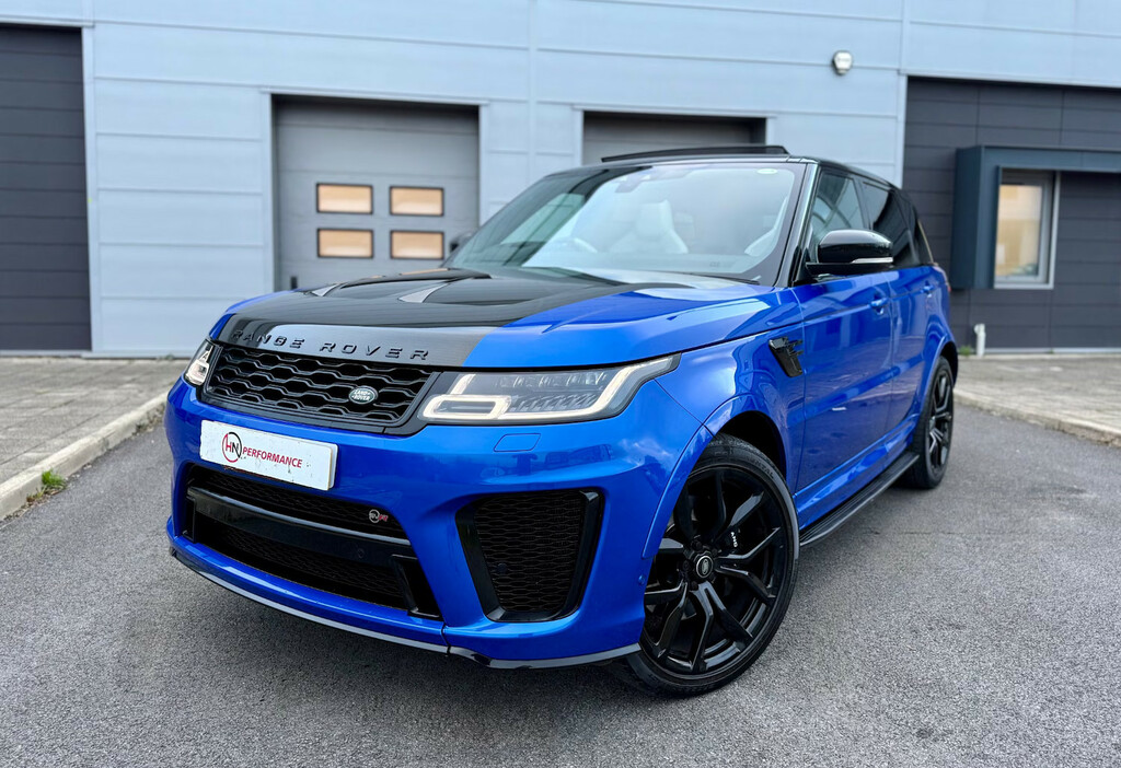Land Rover Range Rover Sport 5.0 V8 S C 575 Svr Estate Blue #4