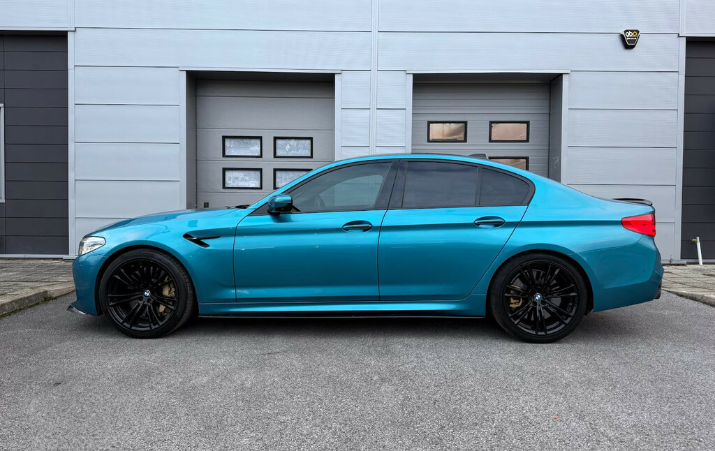 BMW M5 M5 Dct Saloon Blue #4