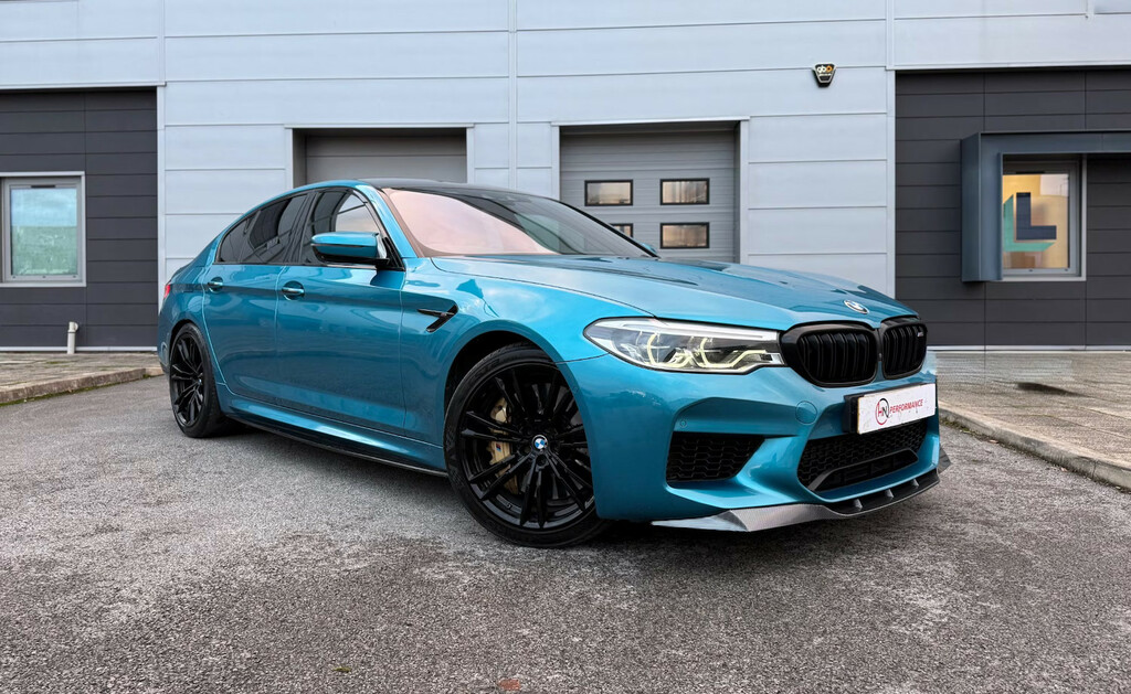 BMW M5 M5 Dct Saloon Blue