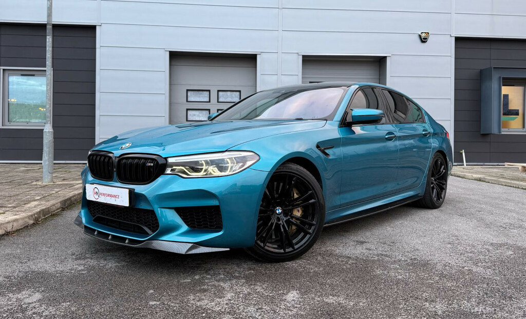 BMW M5 M5 Dct Saloon Blue #3