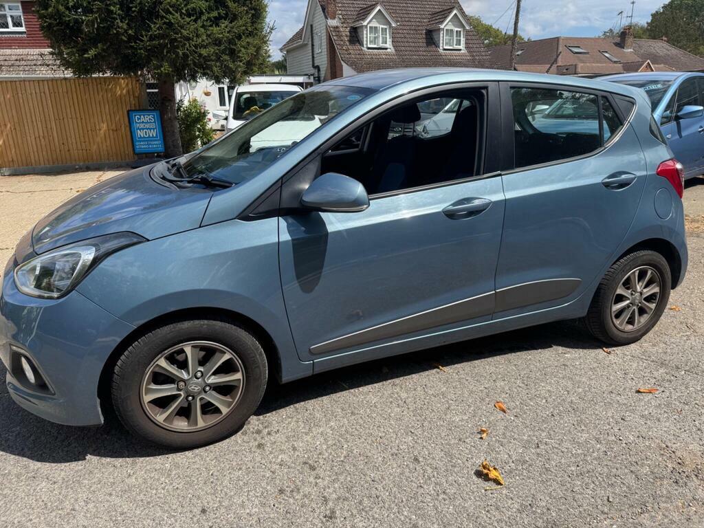 Hyundai I10 1.2 Premium Euro 5 Blue #3