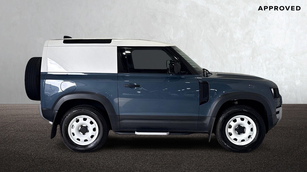Land Rover Defender 90 D250 Hard Top Standard Tasman Blue Blue #5
