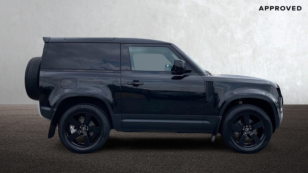 Land Rover Defender 90 D250 Hard Top Hse Santorini Black YP73CYF Black #5