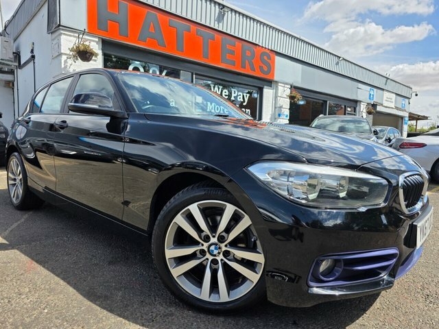 BMW 1 Series 116D Sport Hatchback Black