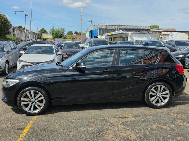 BMW 1 Series 116D Sport Hatchback Black #6
