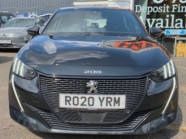 Peugeot e-208 Gt Line Hatchback Black #4