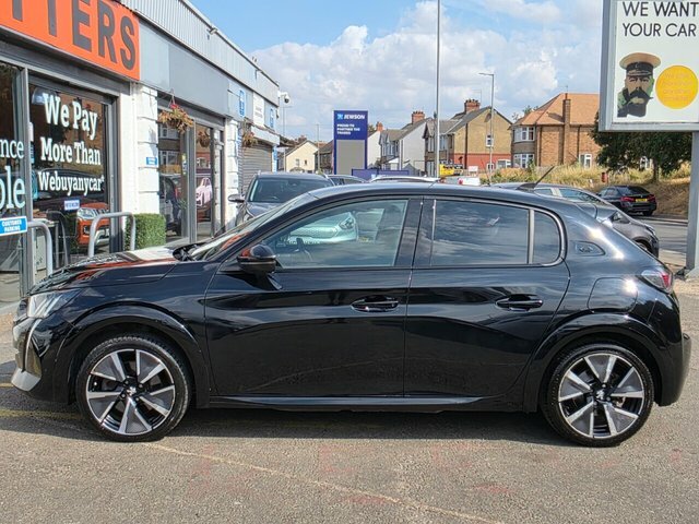 Peugeot e-208 Gt Line Hatchback Black #6