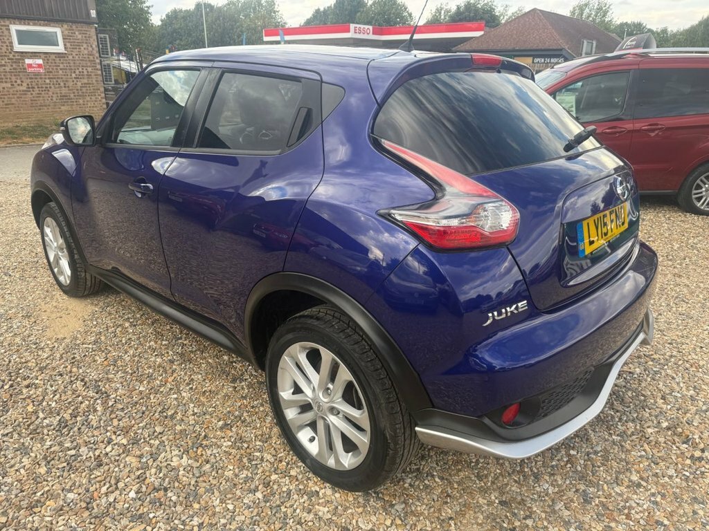 Nissan Juke 1.6L Acenta Premium Blue #5
