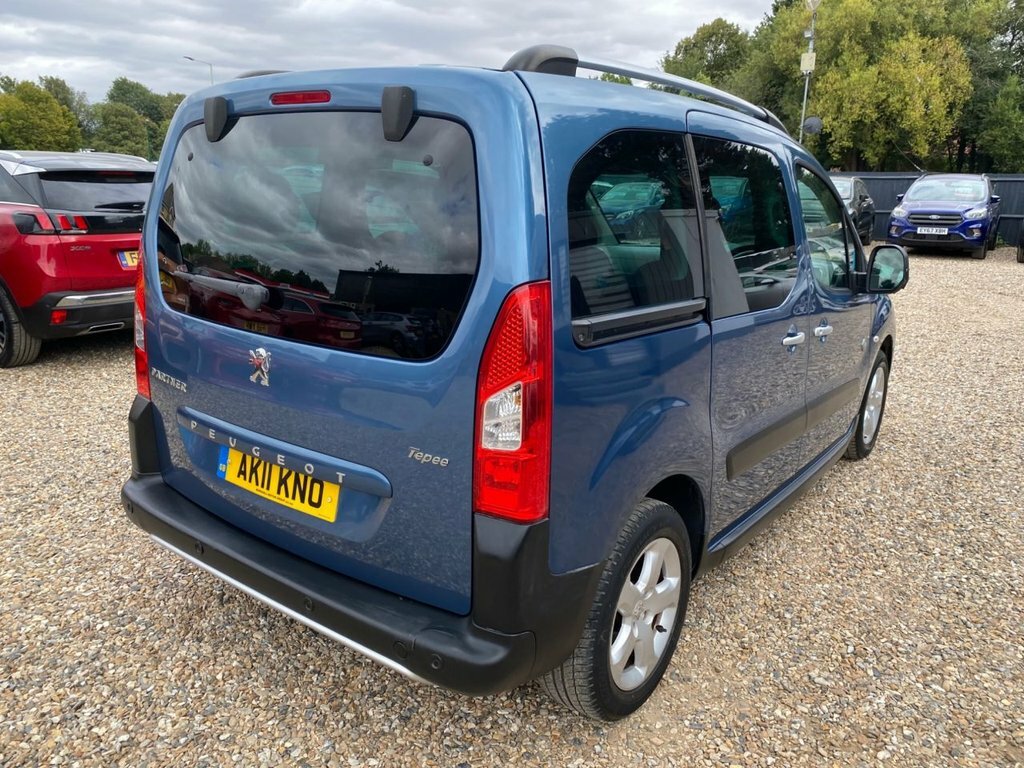 Peugeot Partner Tepee 1.6L Tepee Outdoor Blue #3