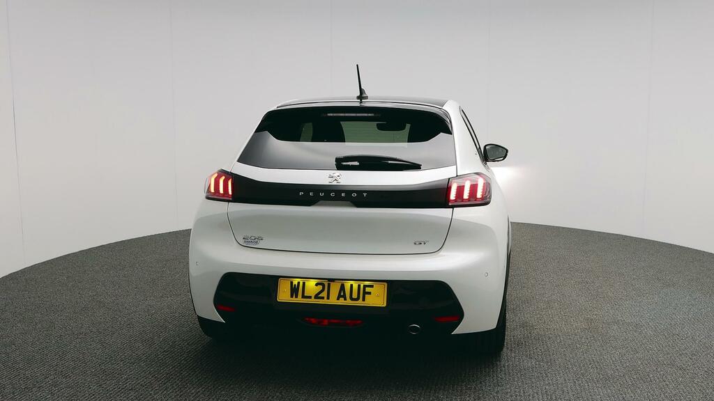 Peugeot 208 Puretech Allure Premium Ss White #4