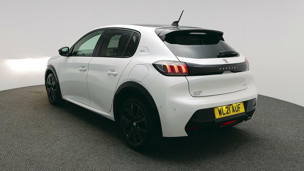 Peugeot 208 Puretech Allure Premium Ss White #5
