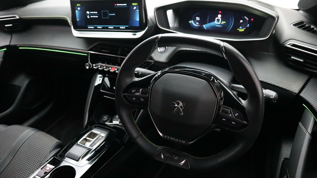 Peugeot e-208 50Kwh Gt Premium 7Kw Charger Yellow #11