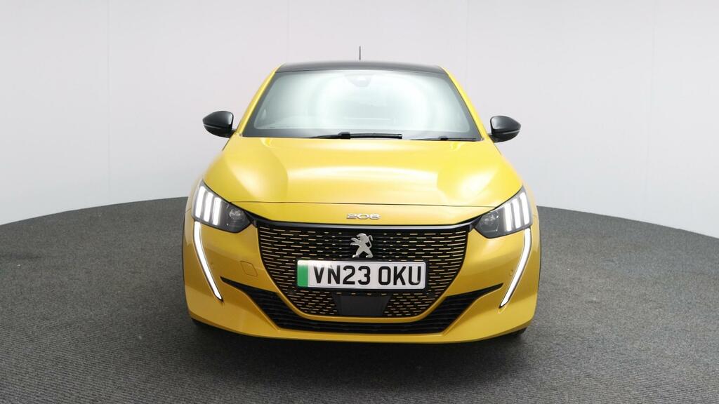 Peugeot e-208 50Kwh Gt Premium 7Kw Charger Yellow #8