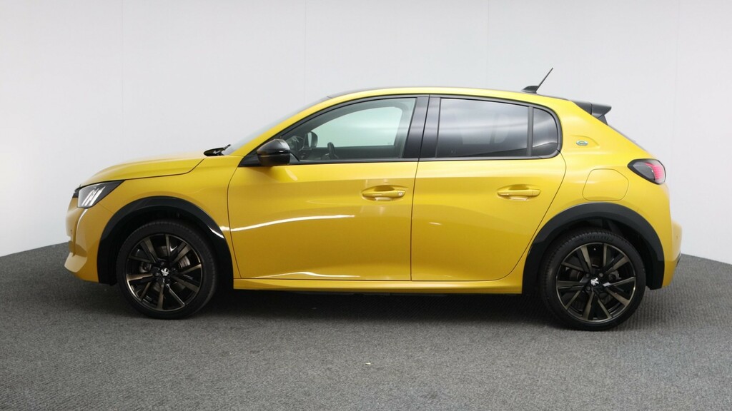 Peugeot e-208 50Kwh Gt Premium 7Kw Charger Yellow #6