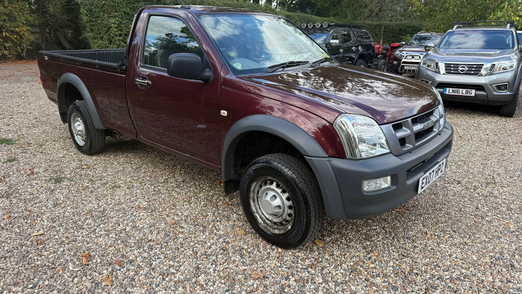Isuzu Rodeo Single Cab Pick Up Red #3