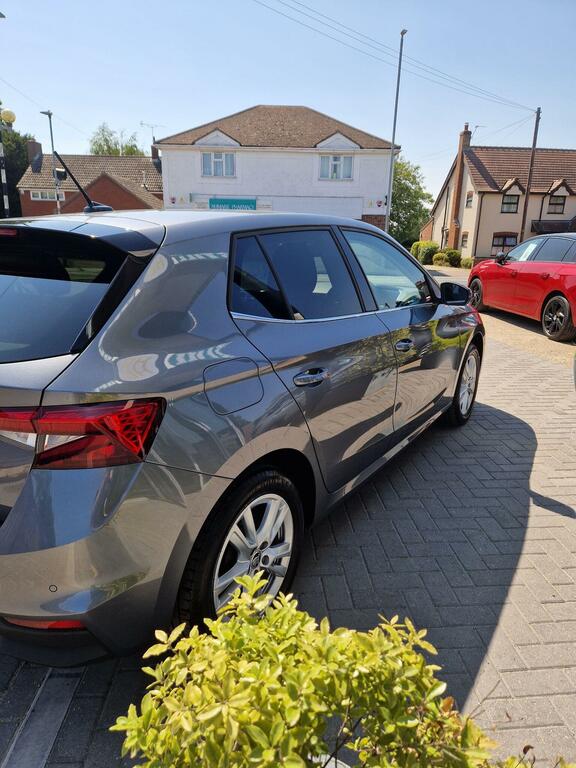 Skoda Fabia Hatchback 1.0 Tsi Se L Dsg Euro 6 Ss 2024 FY74AVJ Grey #4