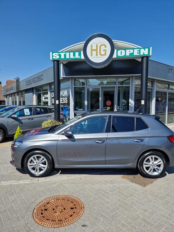 Skoda Fabia Hatchback 1.0 Tsi Se L Dsg Euro 6 Ss 2024 FY74AVJ Grey #2