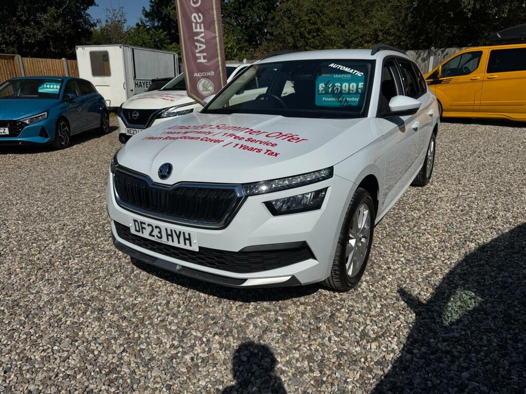 Skoda Kamiq Suv 1.5 Tsi Act Se Drive Dsg Euro 6 Ss 202 DF23HYH White #3