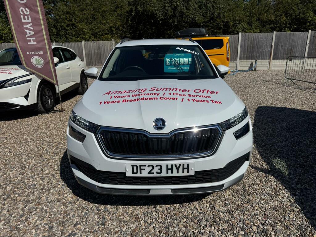 Skoda Kamiq Suv 1.5 Tsi Act Se Drive Dsg Euro 6 Ss 202 DF23HYH White #2