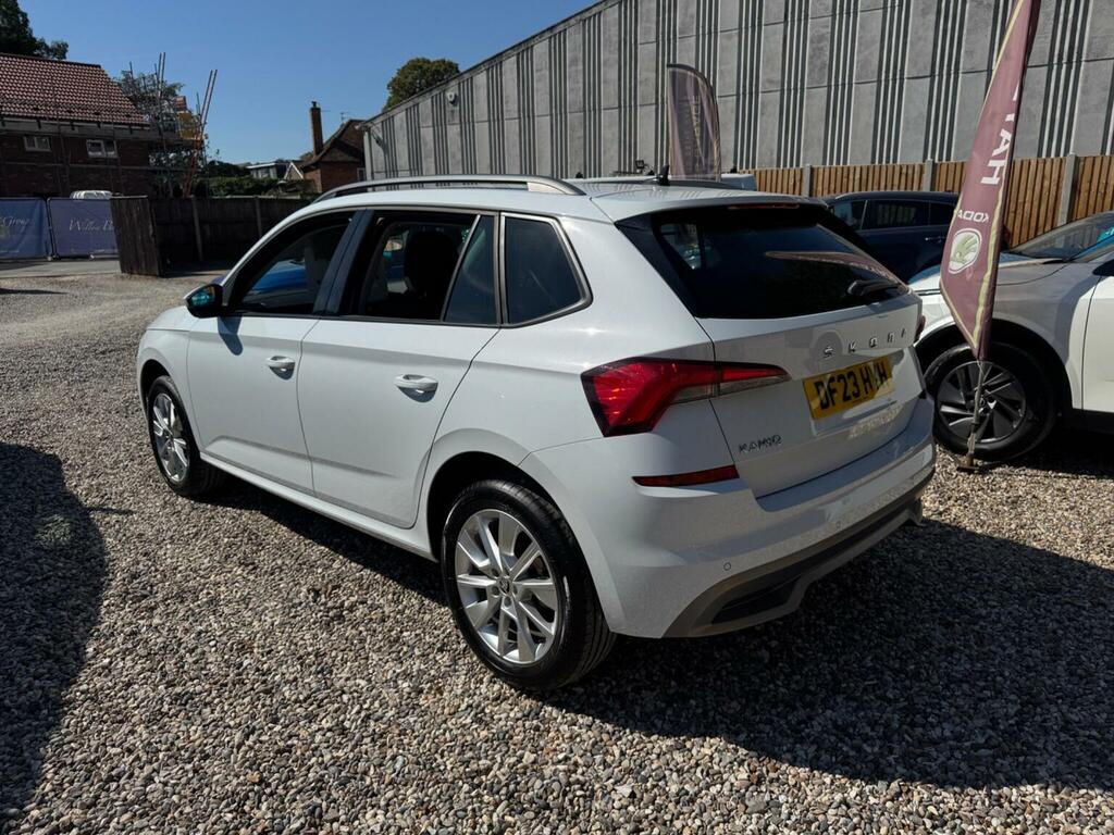 Skoda Kamiq Suv 1.5 Tsi Act Se Drive Dsg Euro 6 Ss 202 DF23HYH White #4