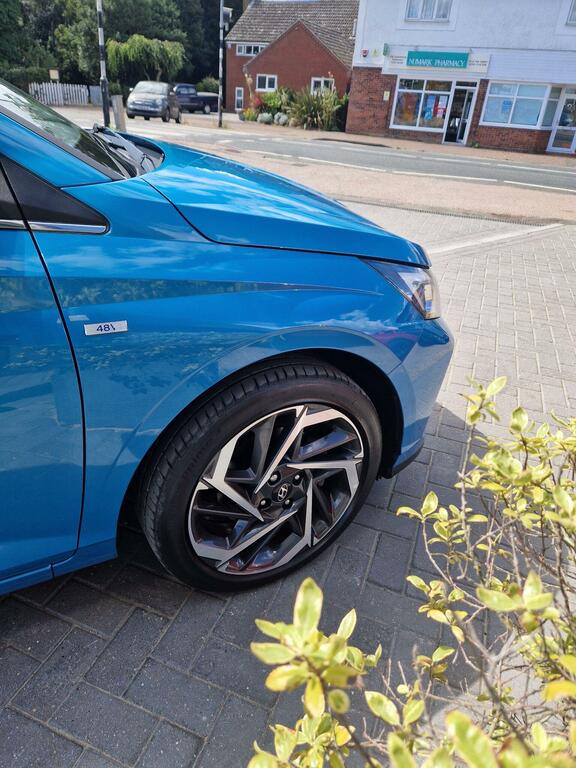 Hyundai I20 Hatchback 1.0 T-gdi Mhev Premium Euro 6 Ss Blue #2