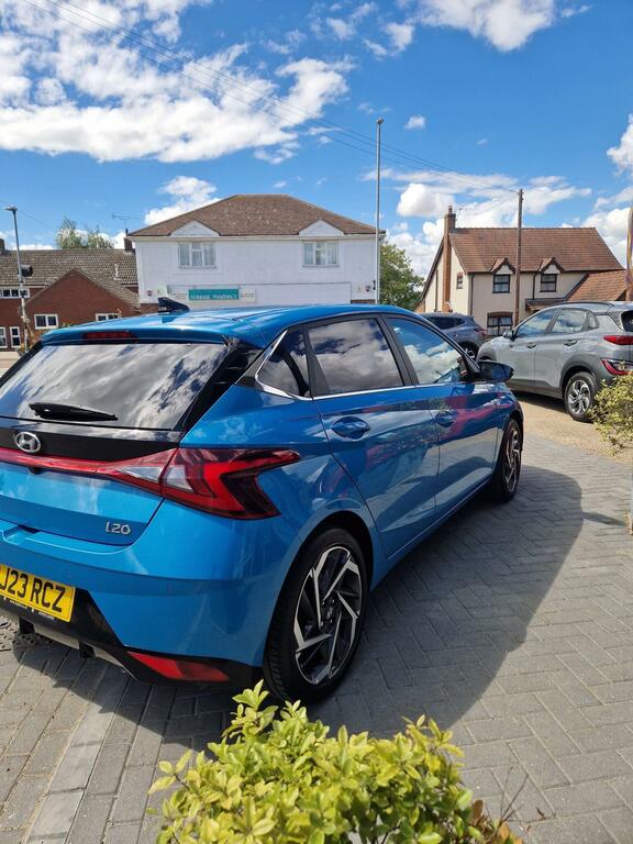 Hyundai I20 Hatchback 1.0 T-gdi Mhev Premium Euro 6 Ss Blue #5