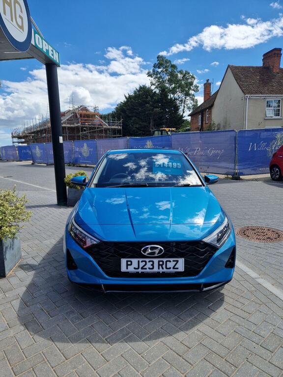 Hyundai I20 Hatchback 1.0 T-gdi Mhev Premium Euro 6 Ss Blue #3