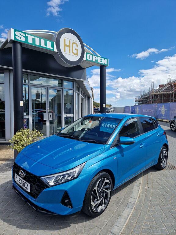 Hyundai I20 Hatchback 1.0 T-gdi Mhev Premium Euro 6 Ss Blue