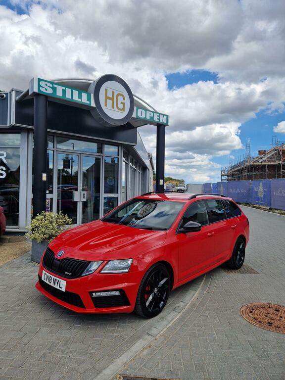 Skoda Octavia Estate 2.0 Tsi Vrs Dsg Euro 6 Ss 201818 CV18NYL Red