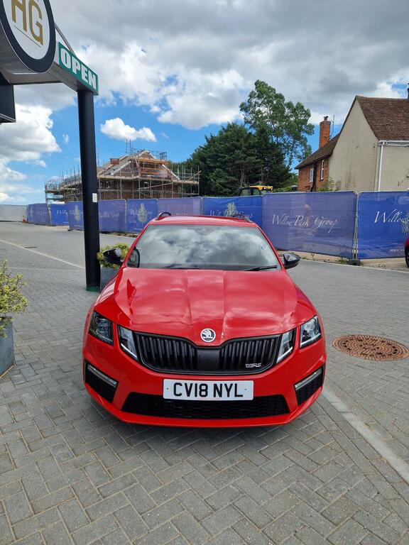 Skoda Octavia Estate 2.0 Tsi Vrs Dsg Euro 6 Ss 201818 CV18NYL Red #2
