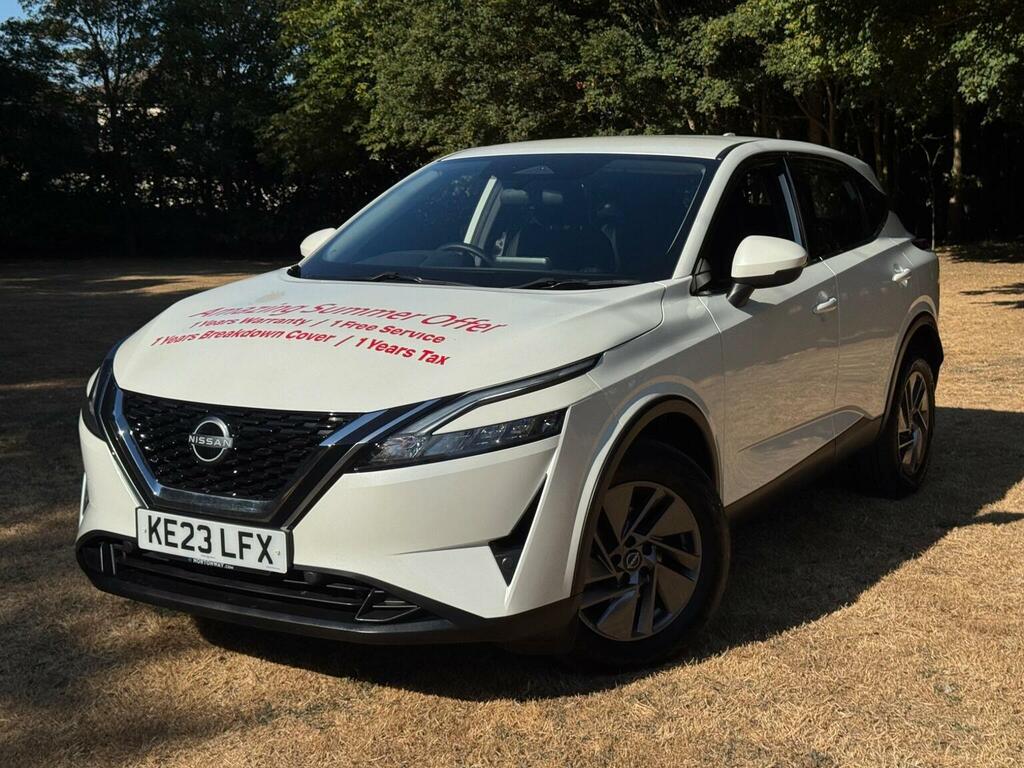 Nissan Qashqai Suv 1.3 Dig-t Mhev Acenta Premium Xtron Euro 6 S White #4
